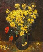 Vincent Van Gogh Vase with Lychnis oil on canvas